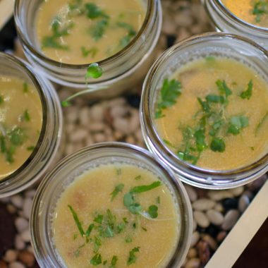 Thai coconut soup