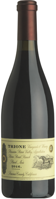 2016 Pinot Noir Wine Bottle