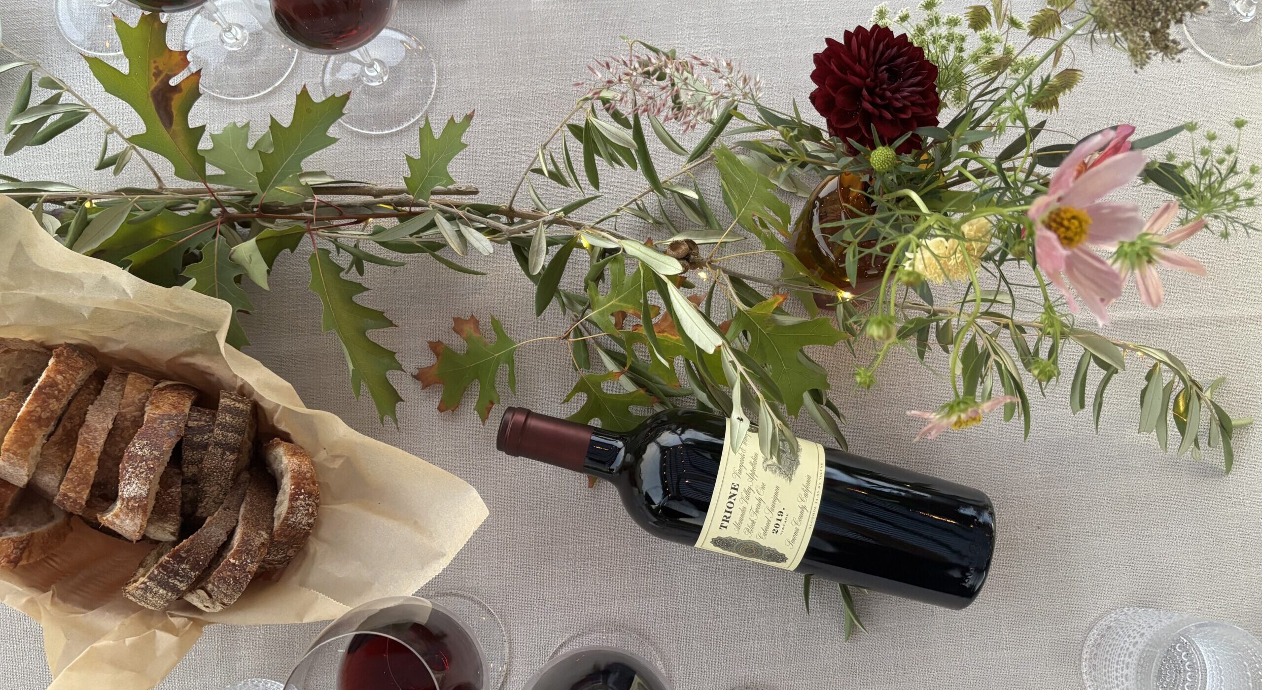 Winemaker Dinner at Trione Winery in Sonoma County